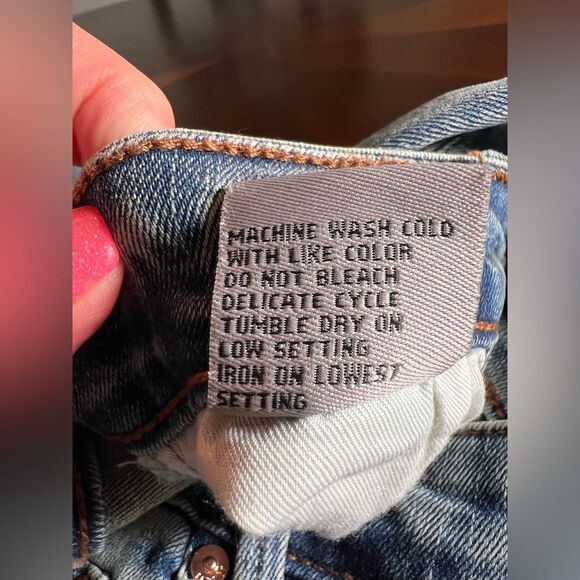 tractr “Diane” mid rise slim jeans 🔥 NWT 🔥 distressed 🔥 size 6/28 - Picture 8 of 10